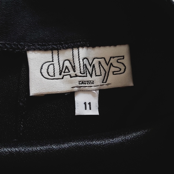 ✨Vintage Black 80's Skirt - Picture 4 of 6